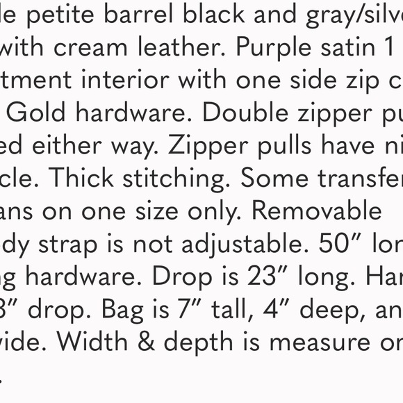 Henri Bendel Striped Mini Bag w/ Crossbody Strap - Picture 9 of 9